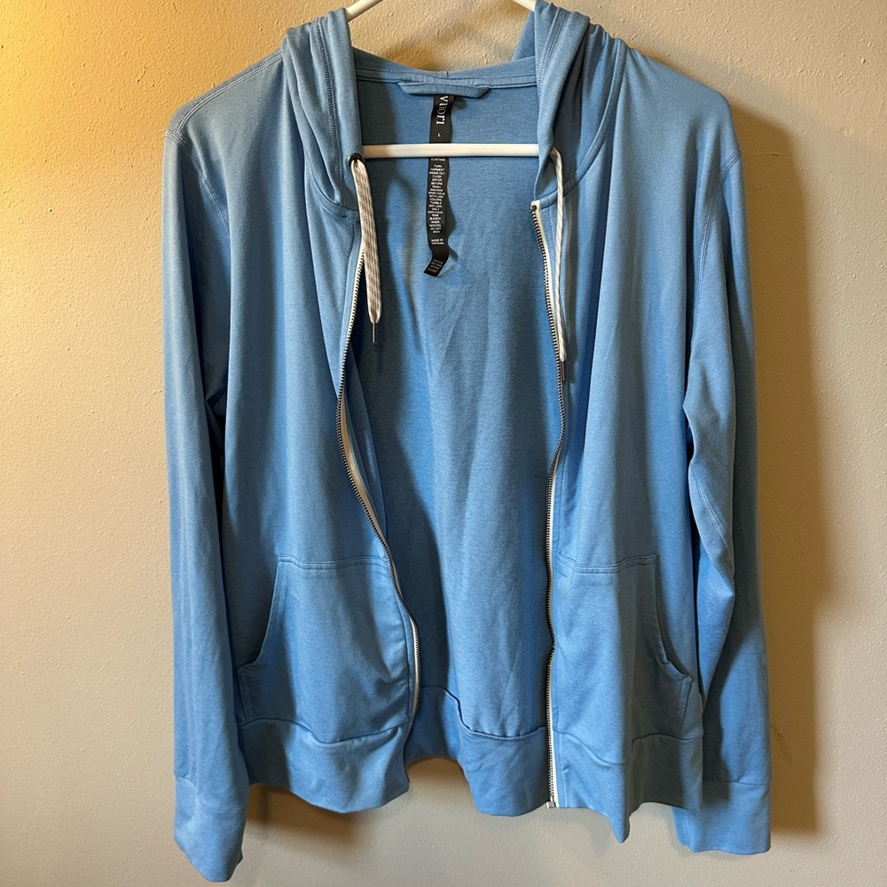 Women’s Vuori Sky Blue Jacket *NO ZIPPER*